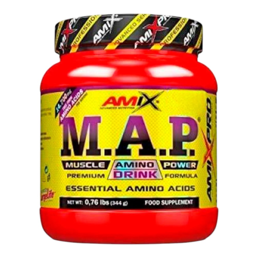 Map Muscle Powder - 344g - Limon - Esenciales E Hidrolizados - Amixpro® Series_0