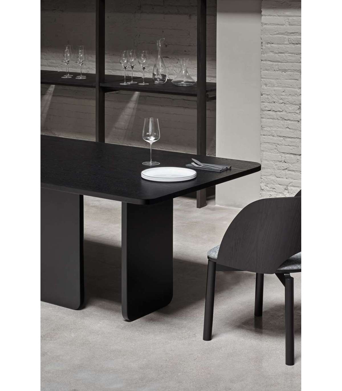 Mesa Rectangular Para Cocina O Comedor Modelo Arq Acabado Negro, 100cm(ancho) 75cm(alto) 2_3