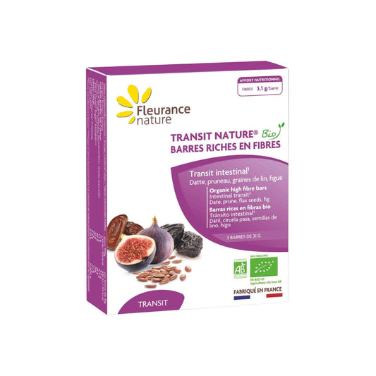 Transit Nature® Barras Ricas En Fibras Eco Fleurance Nature 3 Barras De 31g_0