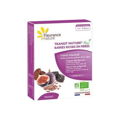Transit Nature® Barras Ricas En Fibras Eco Fleurance Nature 3 Barras De 31g_0