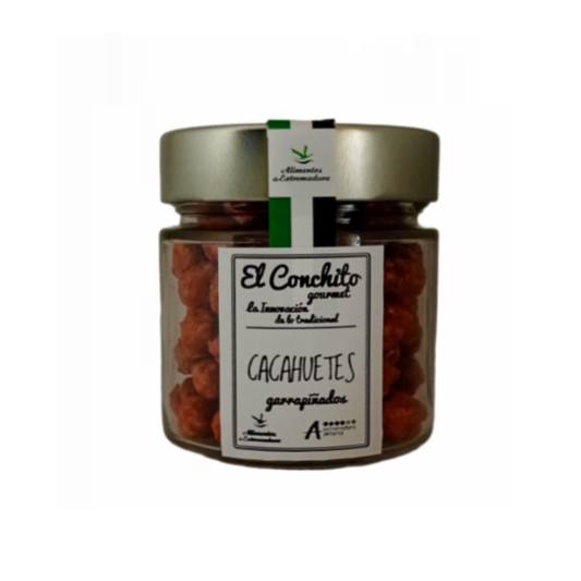 Cacahuetes Garrapiñados Tarro De Cristal 105 G_0