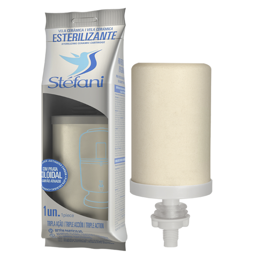 Recambio Filtro Agua Stéfani - Vela Triple Acción_0