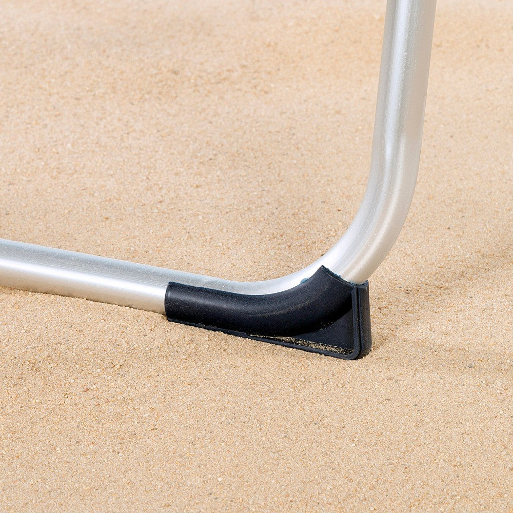 Silla De Playa Y Tumbona Baja Antivuelco 4 Posiciones Marino C/cojín Y Bolsillo Aktive_5