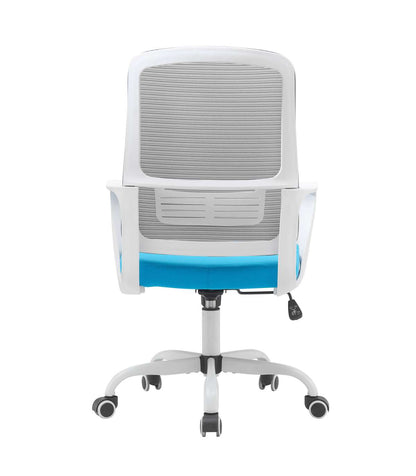 Silla Despacho Giratoria Elevable Acabado Gris/azul, 59m(ancho) 99/109cm(altura) 56cm(fond_2