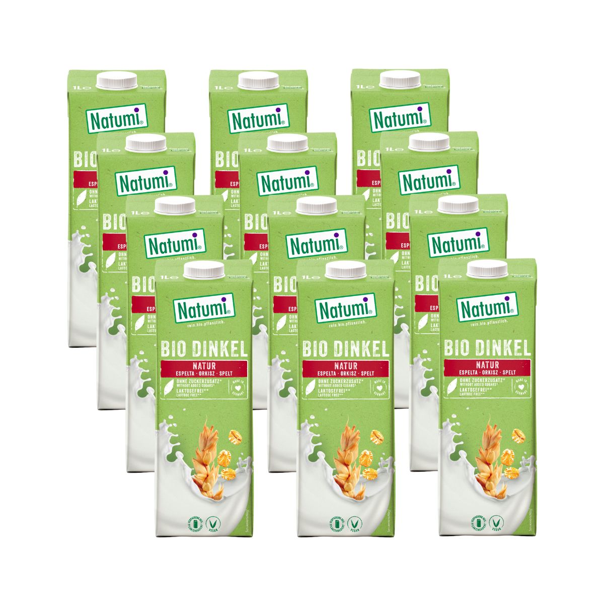 Pacote de bebida de espelta Natumi BIO 12L