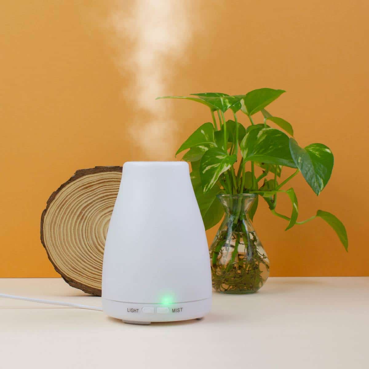 Brumizador Ultrasónico 100 ml SYS Aromas | Humidificador Compacto | Difusor Aromaterapia | Luz Led_5
