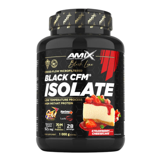 Black Cfm Isolate 1 Kg Fresa - Tarta De Queso_0