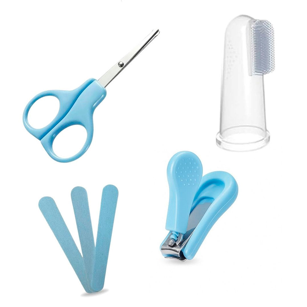 Bathby | Set De Manicura, Higiene Y Cuidado Para Bebé, Color Azul_2