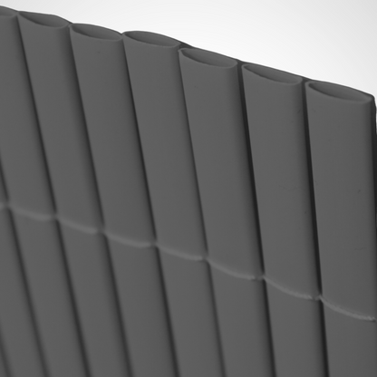 Cañizo Pvc Doble Cara| 1,5x3 M| Color Gris| Lamas 11 Mm| Composición 100% Pvc| Bridas Sujeción Incluidas_4