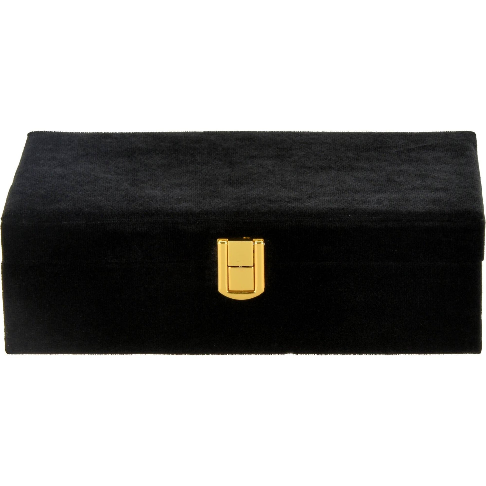 Well Home Caja Joyero Con Espejo Color Negro 25x16x7cm_2