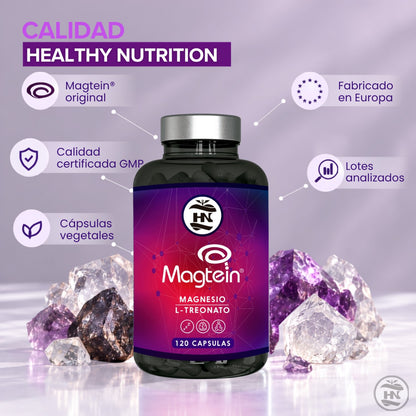 Pack 2 X Magtein® L-treonato De Magnesio 2000 Mg - 2 X 120 Cápsulas Vegetales_2