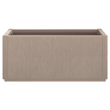 Caja De Flores De Jardín Marrón Claro_3