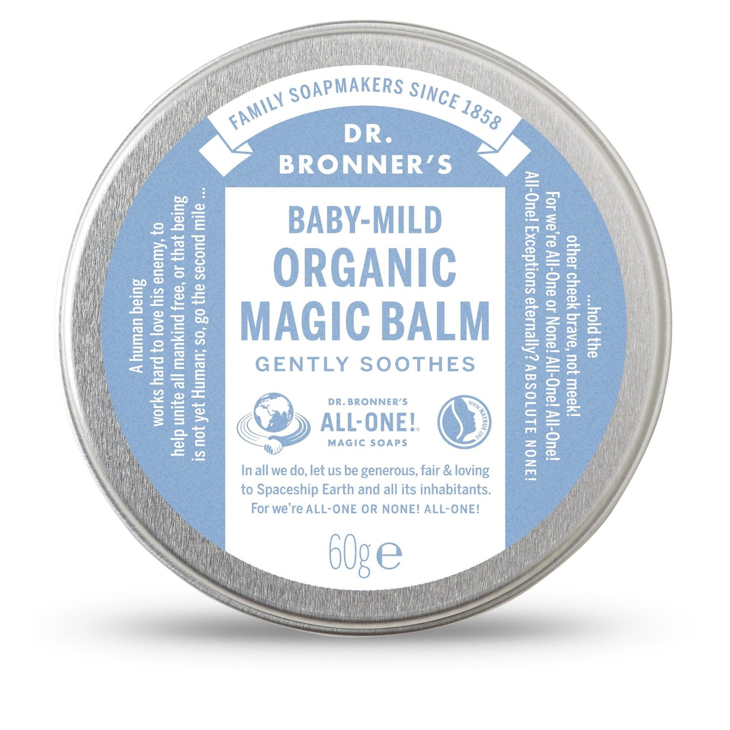 Dr. Bronners Neutral BIO Magic Body Balm para Bebé 60 g