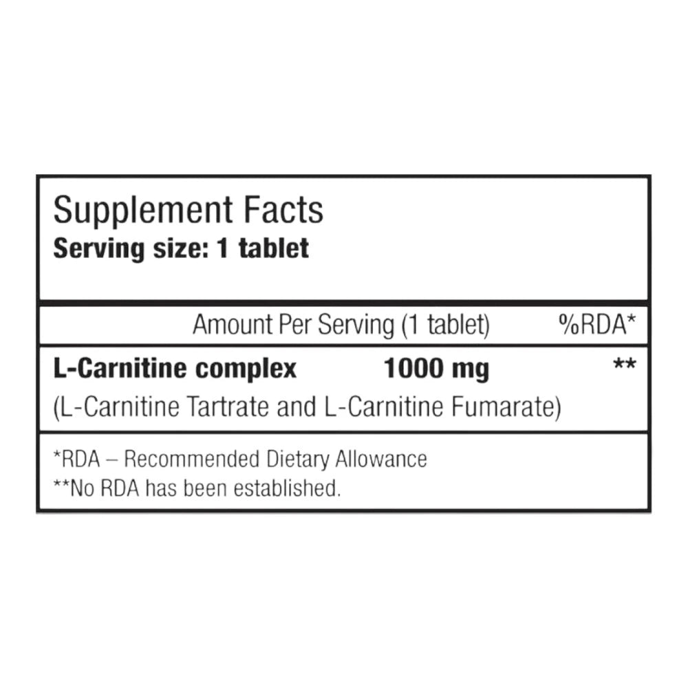 L-carnitine 1000 30 Tab_1