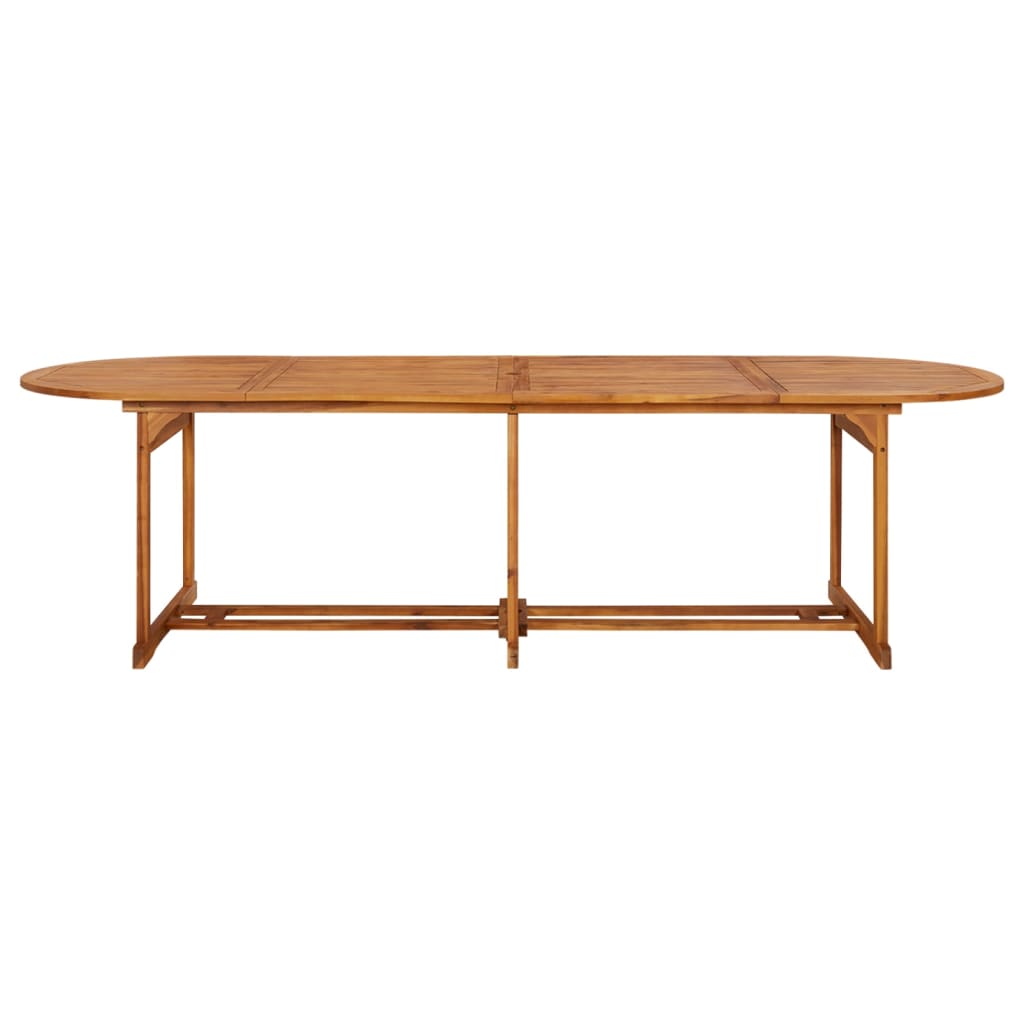 Juego De Comedor De Jardín 11 Piezas Con Cojines Negro / Vetonek_4