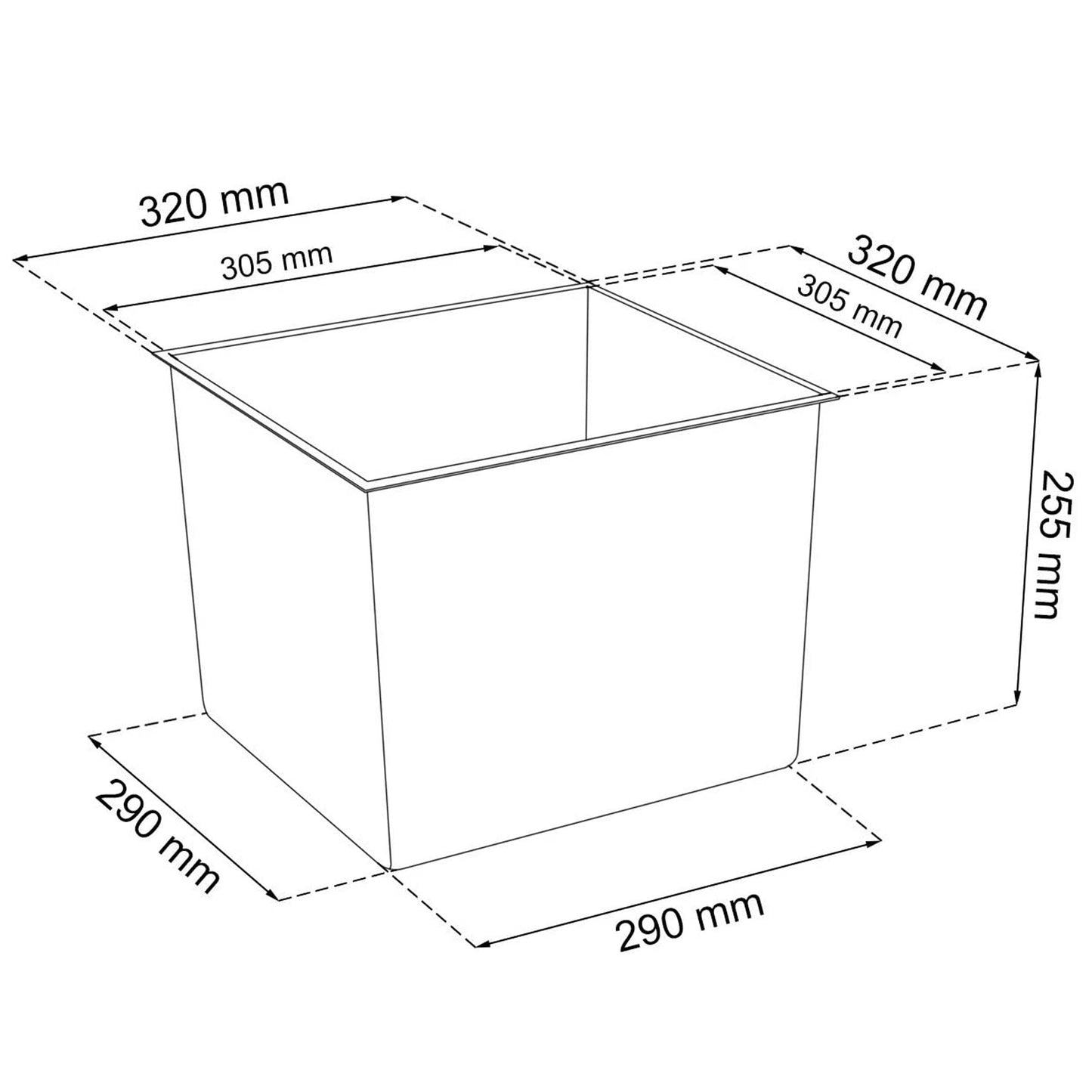 Maceta Alta Urbi 49 Litros, De Plástico, 32,5 X 32,5 X 61 Cm Antracita