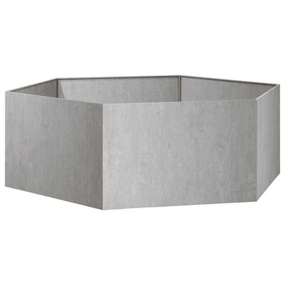 Jardinera De Acero Corten Oxidado 138x120x45 Cm_3