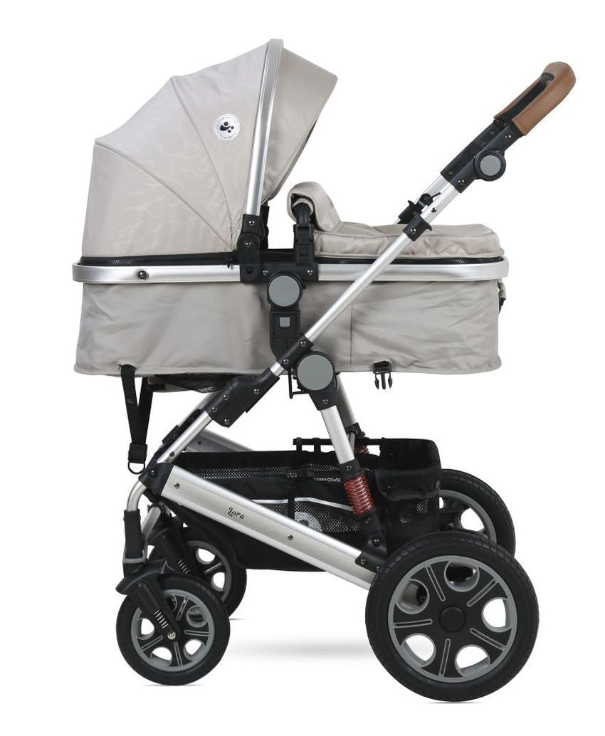 Carro De Bebé Tres Piezas Convertible Lora Hasta 15 Kg String Dots_1