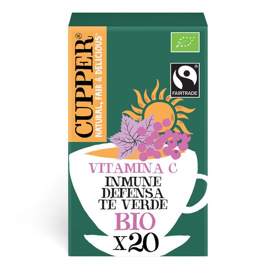 Chá Verde Bio Cupper Immune 20 saquetas 