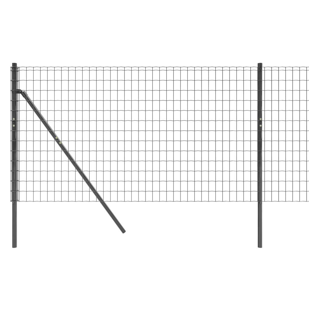 Cerca De Alambre De Acero Galvanizado Antracita 0,8x10 M / Vetonek_0