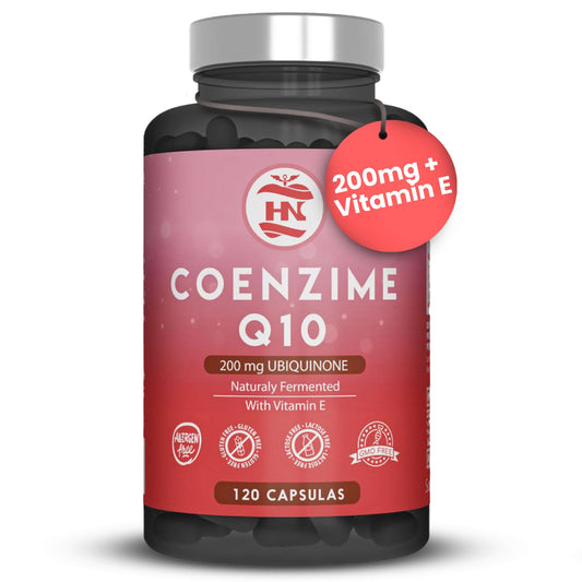 Coenzima Q10 200mg - 120 Caps - Mejora La Energía, Salud Cardiovascular Y Aumenta La Función Muscular_0