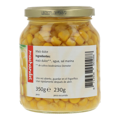 Milho Doce Biológico Machandel 350 g