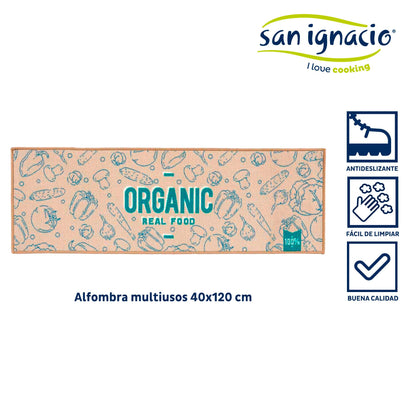 Alfombra Organic Kinvara 40x120cm – Tamaño Grande Y Diseño Ecológico_1