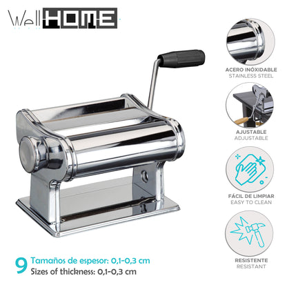 Well Home Máquina Para Pasta En Acero Inoxidable_1