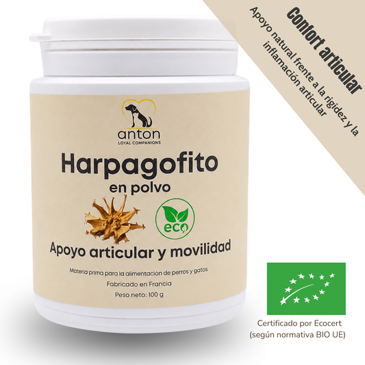 Suplemento natural para el confort articular de perros y gatos – Harpagofito ECO 100 g_0