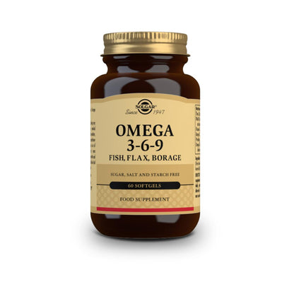 Ómega 3 6 9 Solgar 60 Cápsulas