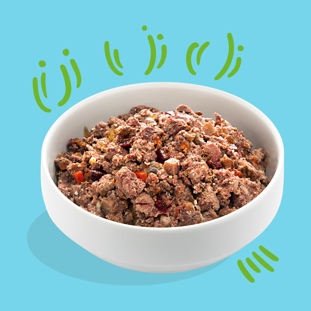 Ração húmida para cães Edgard &amp; Cooper Cordeiro e Carne de Vaca 400g