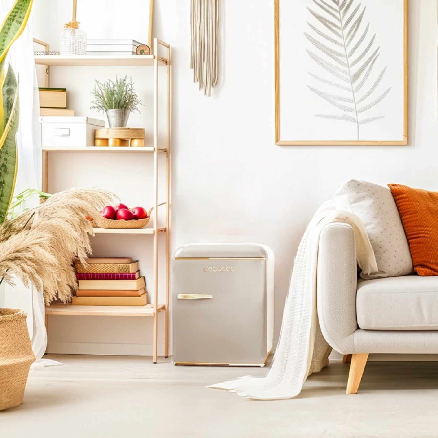 Cecotec Frigorífico Retro Bolero Coolmarket Tt Origin 45 Beige E_1