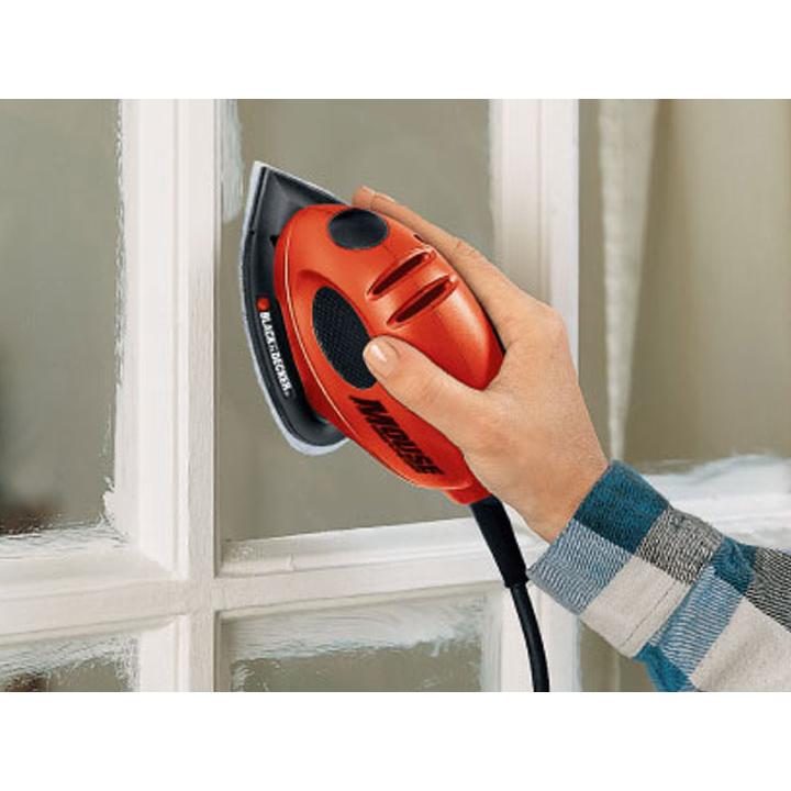 Lixadora Rato Black+Decker 55W + Bolsa e Acessórios KA161BC-QS