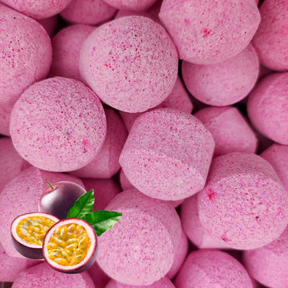Pack 100 Bombitas Efervescentes. Alivian Pies Cansados, Refrescantes. Pedicuras Y Manicuras - Aroma Fruta De La Pasión_2