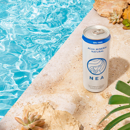 Água Mineral Natural NEA em Lata 330 ml