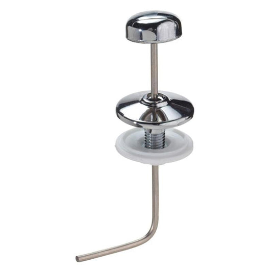 Tirador Cisterna Baja Vertical Angular Cromo 120 Mm.