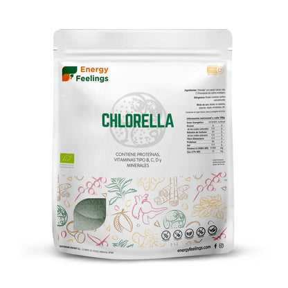 Chlorella BIO em pó Energy Feelings 1 kg