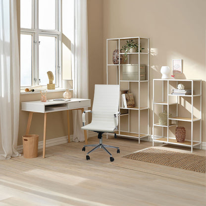 Silla De Escritorio Con Ruedas Elegance 116x89x60cm O91_5