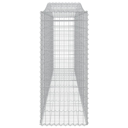 Cestas De Gaviones 25 Uds Forma De Arco Hierro 400x50x120/140cm_4