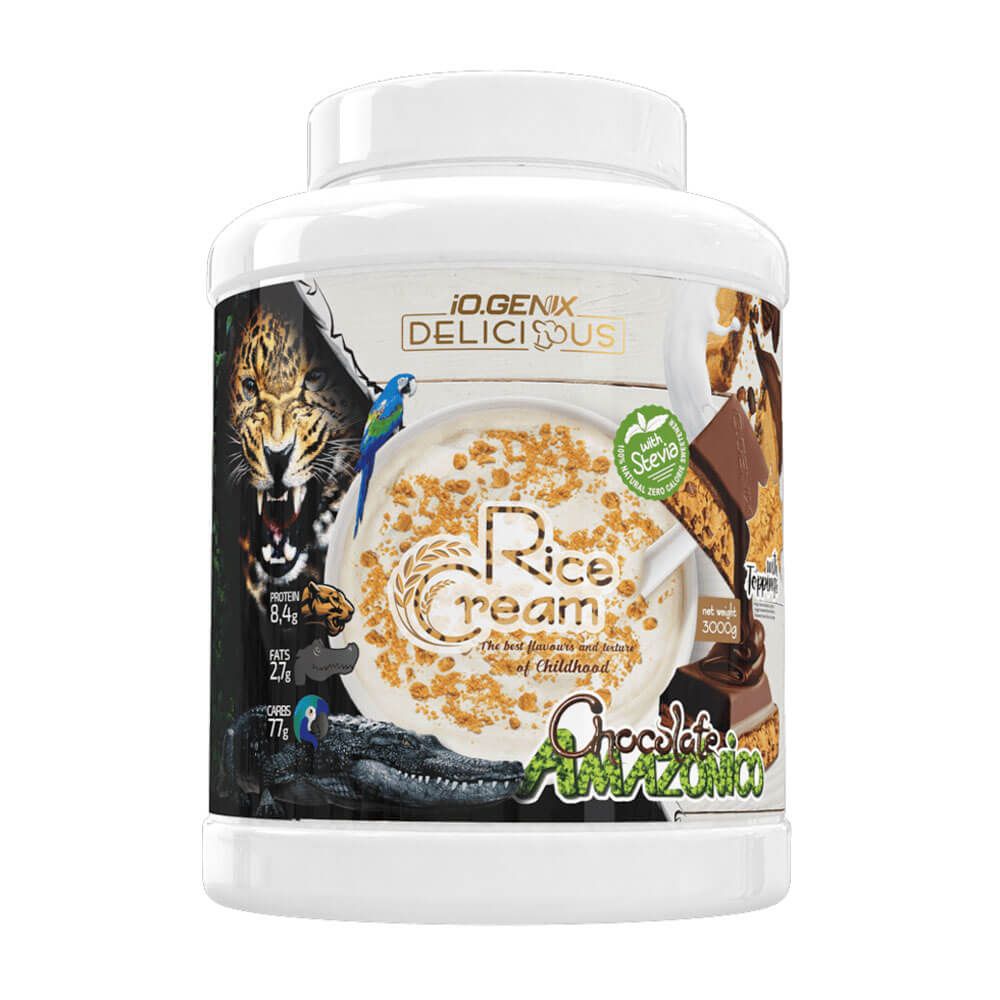 Rice Cream (crema De Arroz) - 3kg - Chocolate Amazonico - Harina De Arroz - Io.genix_0