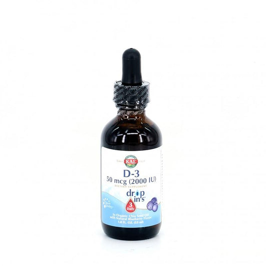 Gotas de vitamina D3 Kal, 53 ml