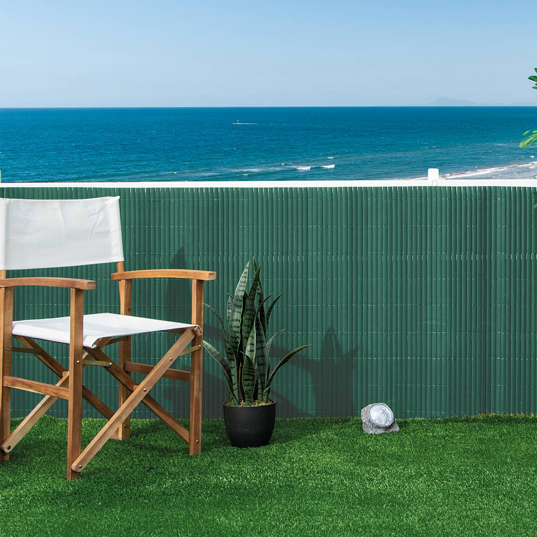 Cañizo Pvc Essential Recycane 20mm Verde - Cerramiento Ecológico 0,9x3 M / Multicolor_1