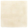 Vidaxl Navarra Tapete felpudo de pelo comprido Creme 160x160cm Poliéster