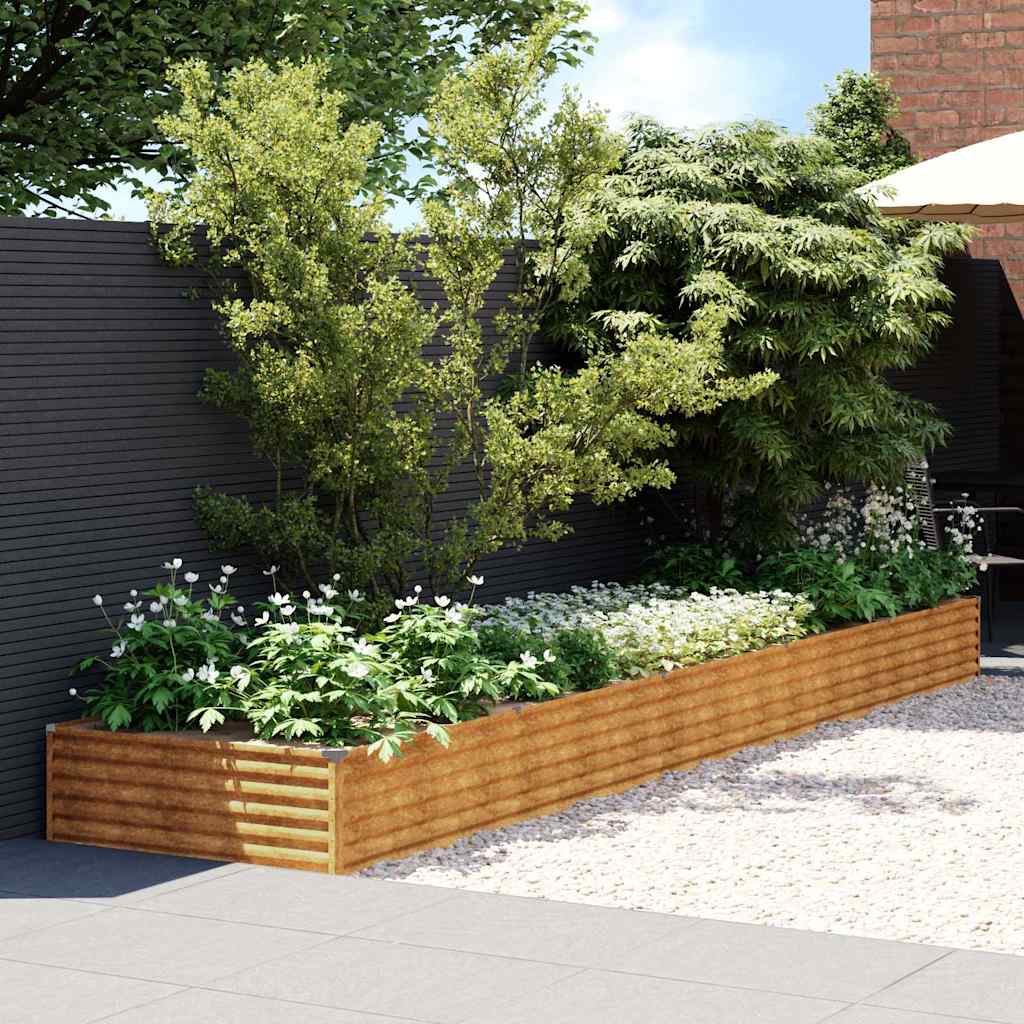 Jardinera Acero Corten 482x100x36 Cm_1