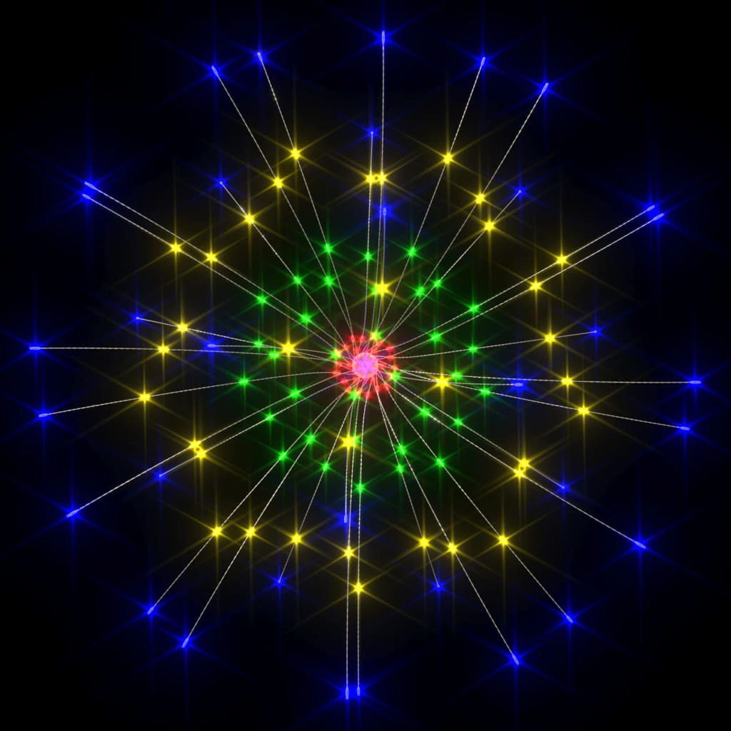 Vidaxl Luz De Petardo De Navidad Exterior Multicolor 140 Leds 20 Cm_4