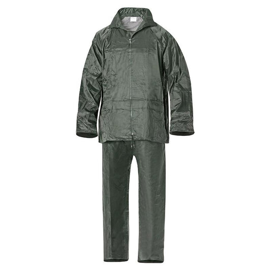 Traje De Agua Impermeable Verde Nylon       Talla 9-xxl_0