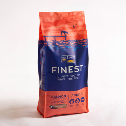 Fish4dogs Pienso Para Perro Adulto Sin Cereales – Salmón Y Patata Razas Pequeñas 6 Kg_3
