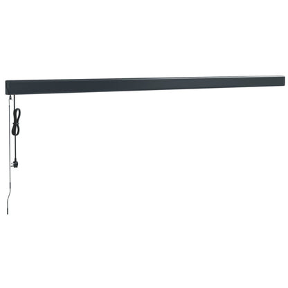 Vidaxl Toldo Retráctil Aluminio Y Tela Gris Antracita 5x3 M_5