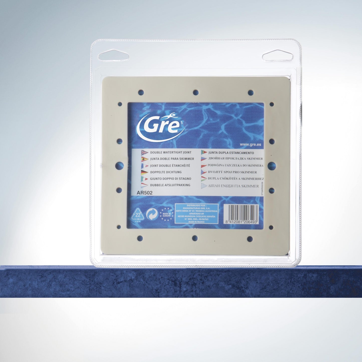 Skimmer Standard Gre com dupla vedação