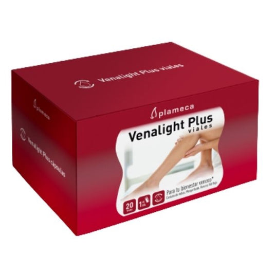 Plameca - Venalight Plus 20 Viales Bebibles, Favorece El Bienestar Venoso Y La Salud Cardiovascular_0